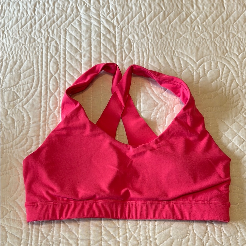 Women's Pink Sports Bra